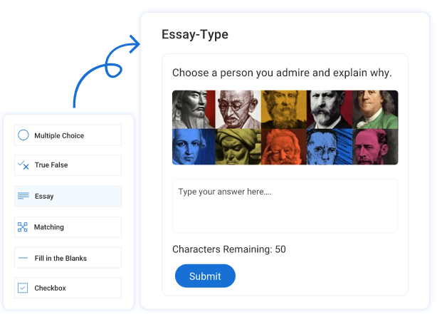 Choose Question Types 