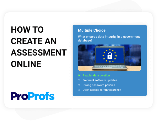 Create Assessments Effortlessly