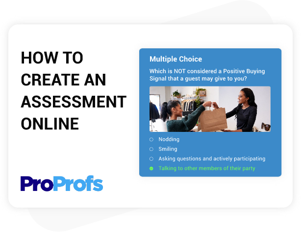 Create Business Knowledge Assessments 